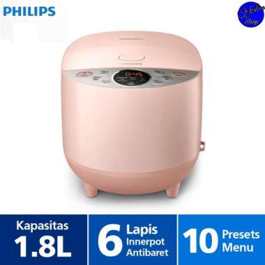 PHILIPS Digital Rice Cooker [1.8 L] - HD4515/90
