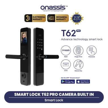 ONASSIS SMART LOCK T62 PRO CAMERA BUILT IN