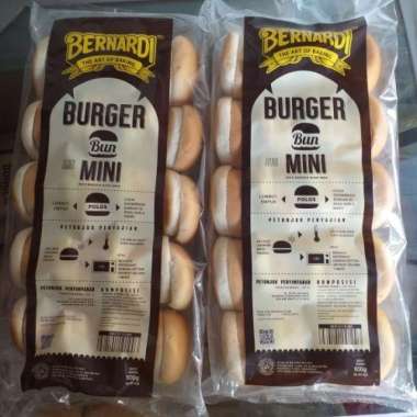 Bernardi Roti Burger Mini Isi 20 Bernardi Roti Buns Mini Burger isi 20