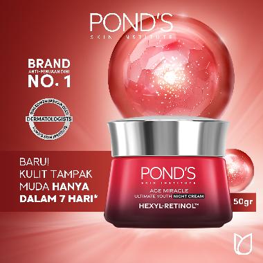 Medan - Pond's Age Miracle Night Cream Jar [50 g] -
