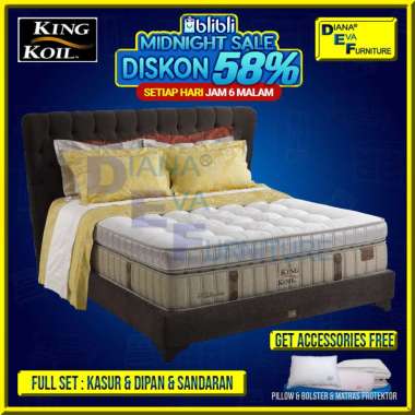 King Koil Masterpiece Kasur Springbed (Free Bed Set) 200 x 200