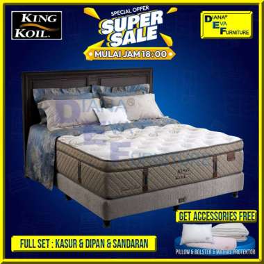 King Koil Grand Classic Full Set Kasur Springbed 180 x 200
