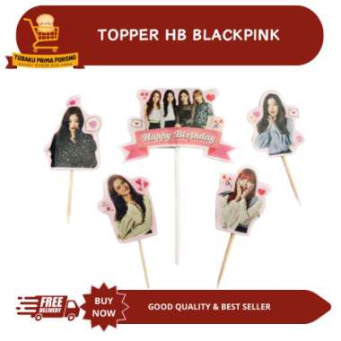 TOPPER HAPPY BIRTHDAY BLACKPINK