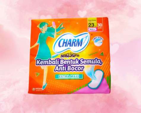Pembalut CHARM BF Extra maxi Non WING isi 30 pcs