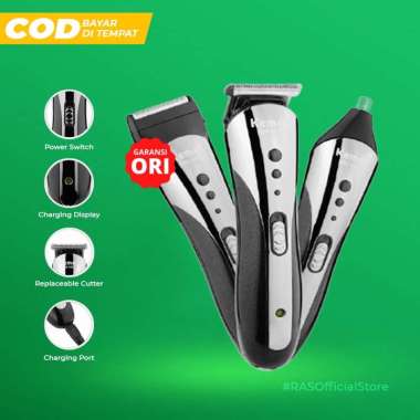 CLIPPER KEMEI ALAT CUKUR PENCUKUR RAMBUT ORIGINAL rechargeable kemei km 1407 MESIN HAIR CLIPPER Alat