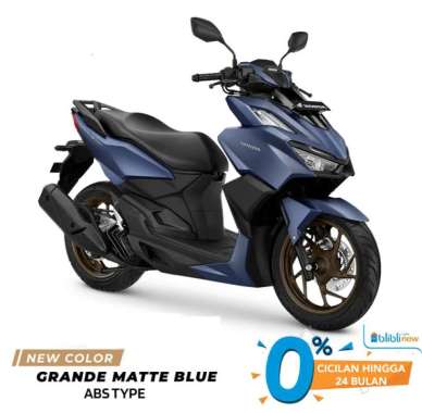 All New Honda VARIO 160 ABS Sepeda Motor Matte Blue Surabaya