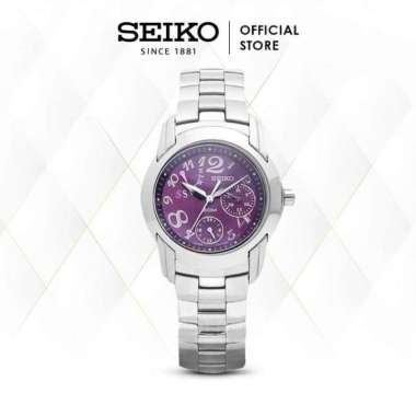 Jam Tangan Wanita Seiko Criteria SPA881 Stainless Quartz Original