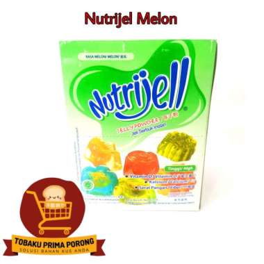 NUTRIJELL JELLY POWDER MELON 1 PAK ISI 12 SACHET