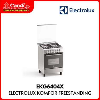 ELECTROLUX Kompor Gas Freestanding 4 Tungku dan Oven Gas 80 Liter