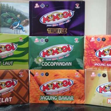 Momogi Snack Varian Rasa 120 gr 10 pcs Tutti frutty