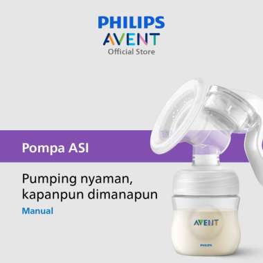 Philips Avent | Pompa ASI | Manual | Daya Hisap Seperti Kelas Medis | Single | SCF430/01