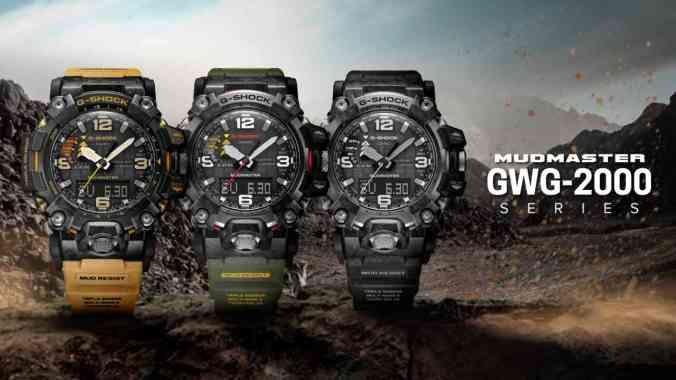 Casio G-SHOCK GWG-2000 Jam Tangan Pria Analog Digital MUDMASTER GWG2000 GSHOCK Hijau