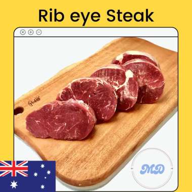 Rib eye Steak 1 Kg Import Australia / Daging Sapi Rib eye / Rib eye