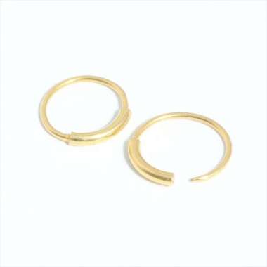 Anting Tindik Emas Muda Model Polos 1 GR