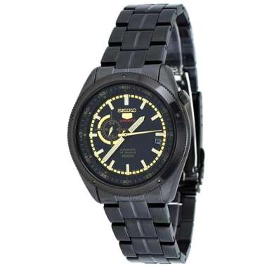 Jam Tangan Pria Seiko 5 Sports SSA071 Automatic Black Original