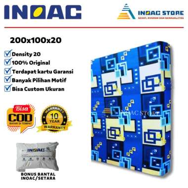 Kasur INOAC Murah Ukuran 200 x 100 x 20 cm Asli Garansi 20 Tahun Distributor Pt Inoac Polytechno Ind