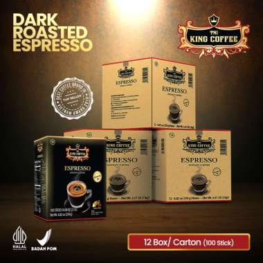 KOPI INSTAN IMPORT VIETNAM TRUNG NGUYEN KING COFFEE ESPRESSO ISI 100 STIK DUS KARTON