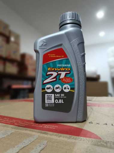 OLI PERTAMINA ENVIRO 2T SAE 20 (0.8L)