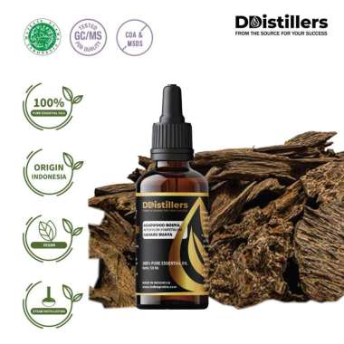 Agarwood Bouya Essential Oil Pure Vol 50-500 ml / Minyak Atsiri Gaharu Buaya 100ml
