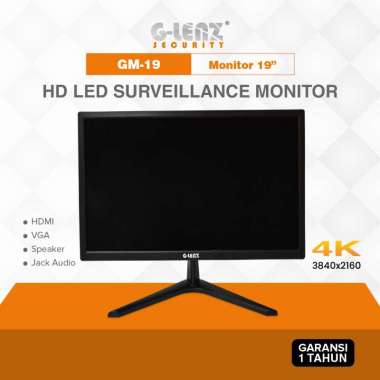 GLENZ MONITOR 19 INCH LED 4K