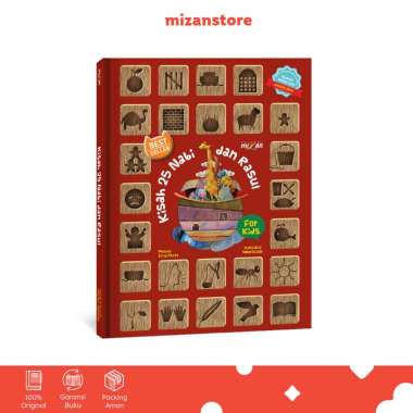 Mizan Buku Anak (Cov. Merah) Kisah 25 Nabi Dan Rasul (Pelangi) | Cerita Anak