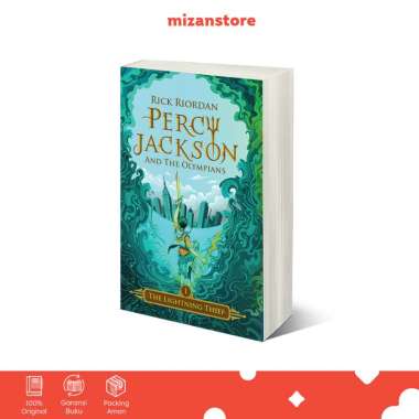 Mizan Buku Novel Percy Jackson #1: The Lightning Thief (Republish) | Fantasi
