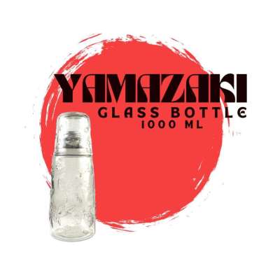 Soebi Antiq - YAMAZAKI Glass Bottle | Botol Kaca | Botol Kopi | Infused Bottle