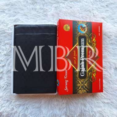 SARUNG TENUN DEWASA GAJAH PREMIUM SARUNG DEWASA MOTIF SALUR HITAM