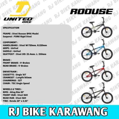 Sepeda BMX 20 inch BMX United Roouse
