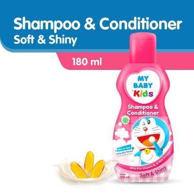 My Baby Kids Shampoo & Conditioner Pink 180 mL