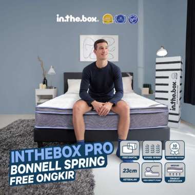 Kasur Spring Bed IN THE BOX Pro - FREE Bantal 140 x 200