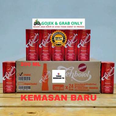 TEH BOTOL SOSRO KOTAK 200 ML ( 1 DUS )