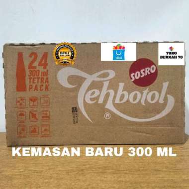 TEH BOTOL SOSRO KOTAK 330 ML ( 1 DUS )