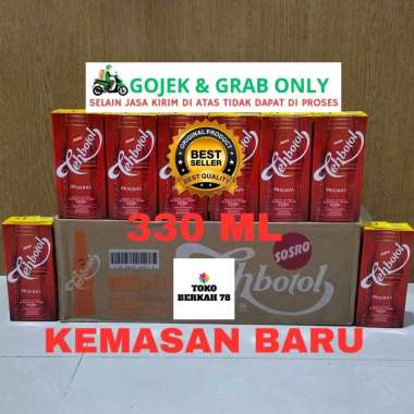 TEH BOTOL SOSRO KOTAK 330 ML ( 1 DUS )