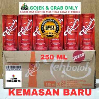 TEH BOTOL SOSRO KOTAK 250 ML ( 1 DUS )