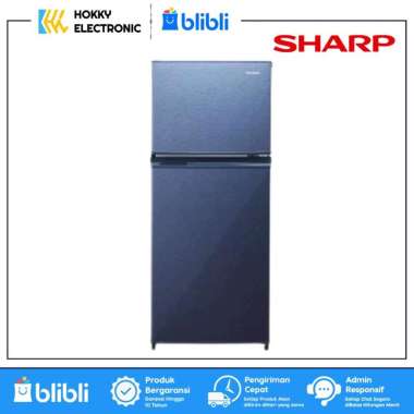 SHARP KULKAS 2 PINTU SJ-195MD LEMARI ES 2 PINTU SJ-195MD KAPASITAS 172 LITER REEZER EXTRA BESAR LAMP