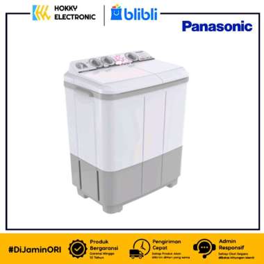 MESIN CUCI 2 TABUNG PANASONIC NAW-96BBZ 9 KG LOW WATT DESAN TRENDY DAN ELEGAN GARANSI RESMI [PROMO]