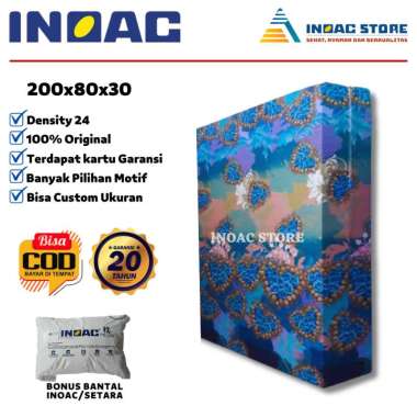 Kasur INOAC Tebal 30 cm Murah Ukuran 200 x 80 x 30 cm Asli Garansi 10,15 Tahun Distributor Pt INOAC 