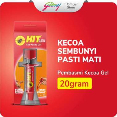 HIT Anti Kecoa Gel Pembasmi Kecoa [20 g]