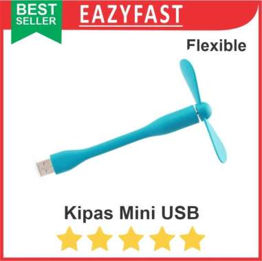USB mini Fan Kipas Angin Mini Portable Flexible Xiaomi fan KW