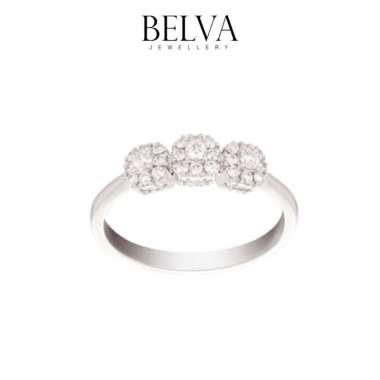 Cincin Berlian Trilogy - Belva Jewellery - BALRLP01909