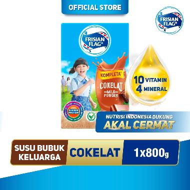 Promo Harga Frisian Flag Susu Bubuk Kompleta Cokelat 800 gr - Blibli