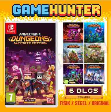Jual Minecraft Dungeons Complete Original Murah - Harga Diskon Mei 2024
