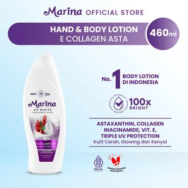 Marina E Collagen UV White Asta Hand and Body Lotion [460 mL]