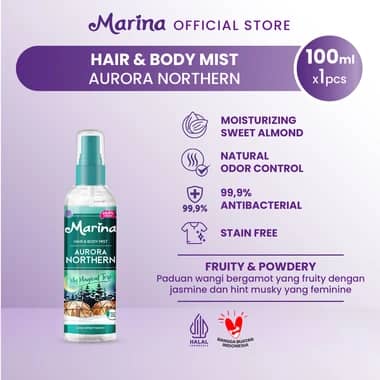 Marina Hair & Body Mist Cologne - Aurora Northern [100 ml]