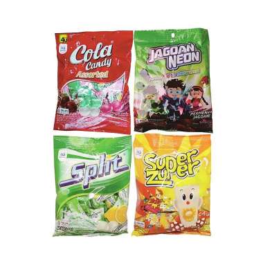 Unifam - Assorted Candy - COLA SPLIT ZUPER SPLIT 40s