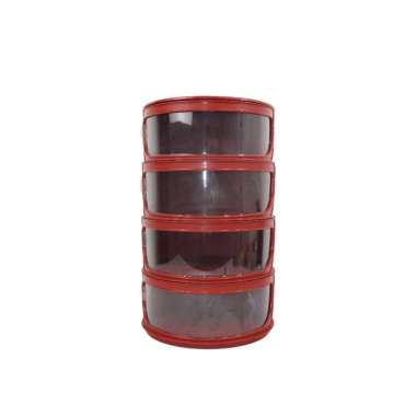 OEM ONE-C418 Penutup Makanan Hangat Anti Debu Tudung Saji Susun Bertingkat Food Cover Tutup Sayur C4