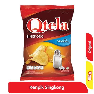 Promo Harga Qtela Keripik Singkong Original 185 gr - Blibli