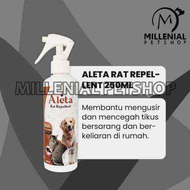 Aleta Rat Repllent Spray Cairan Pengusir Racun Tikus Semprot 250 ML