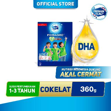 Promo Harga Frisian Flag Primagro 1 Cokelat 360 gr - Blibli